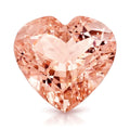 AAAA Marropino Morganite (Hrt 11 mm) 3.50 ctw - Sticky add to cart bar