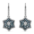 Diamond Star Earrings in Sterling Silver - Sticky add to cart bar
