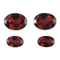 AA Mozambique Garnet Set of 4 (Ovl Mix Size) 3.32 ctw - Sticky add to cart bar