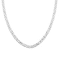 La Bella Italian Sterling Silver Popcorn Chain Necklace 20 Inches 22.40 Grams - Sticky add to cart bar