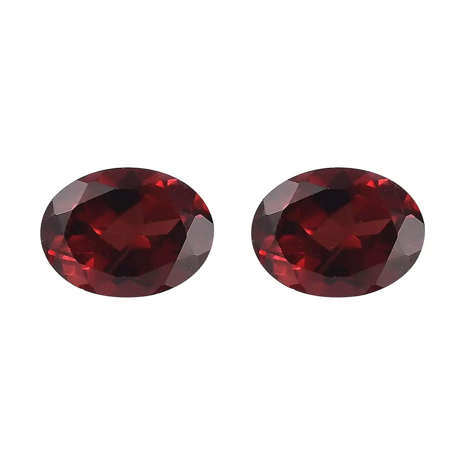 Premium Mozambique Garnet Assorted Box (Ovl 9x7 mm) 3.49 ctw Loose Gemstone