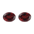 Premium Mozambique Garnet Assorted Box (Ovl 9x7 mm) 3.49 ctw Loose Gemstone - Sticky add to cart bar