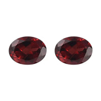 Premium Mozambique Garnet Assorted Box (Ovl 9x7 mm) 3.49 ctw Loose Gemstone