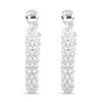 La Bella Italian Sterling Silver Earrings 7 Grams