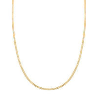 14K Yellow Gold  Necklace (Size - 18),  Gold Wt. 2.26 g