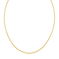 1.30mm Franco Necklace in 14K Yellow Gold 20 Inches 2.35 Grams