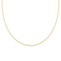 1.10mm Triple Spiga Wheat Chain Necklace in 14K Yellow Gold 20 Inches 1.85 Grams - Sticky add to cart bar