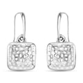 Square Dangle Earrings in Sterling Silver 8 Grams - Sticky add to cart bar