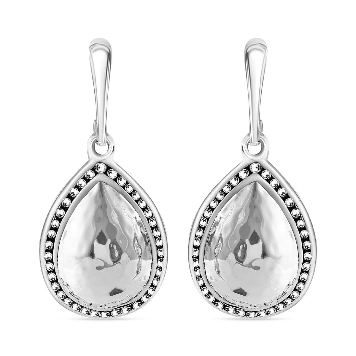 Drop Earrings in Sterling Silver 10 Grams