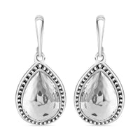 Drop Earrings in Sterling Silver 10 Grams