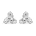 Sterling Silver Love Knot Earrings 2.55 Grams - Sticky add to cart bar