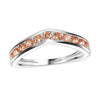 Simulated Champagne Diamond