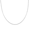 Chain Necklace in Sterling Silver 24 Inches 2.60 Grams - Sticky add to cart bar