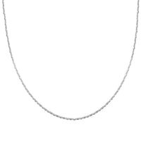 Chain Necklace in Sterling Silver 24 Inches 2.60 Grams