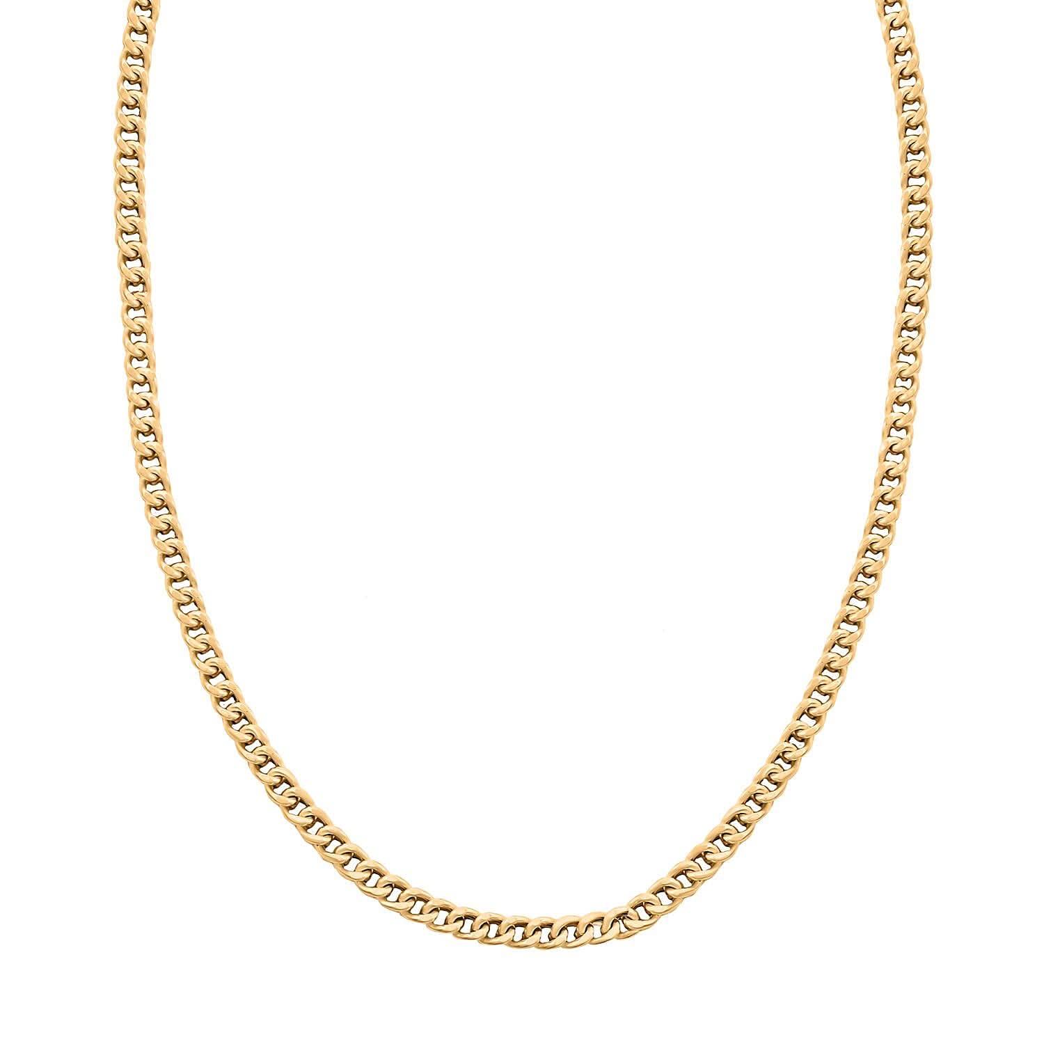 3mm Franco Chain Necklace in 10K Yellow Gold 26 Inches 11.50 Grams