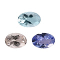 Premium Multi Gemstone Set of 3 (Ovl 6x4 mm) 1.07 ctw - Sticky add to cart bar