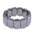 Terahertz 440.00 ctw Cushion Shape Block Stretch Men's Bracelet (7.5-8In) - Sticky add to cart bar
