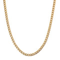 6mm Cuban Chain Necklace (24 Inches) in ION Plated YG Stainless Steel - Sticky add to cart bar