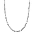 6mm Cuban Chain Necklace (20 Inches) in Stainless Steel - Sticky add to cart bar