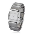 Terahertz 30x20mm Block Japanese Movement Stretch Bracelet Watch 430.00 ctw - Sticky add to cart bar