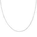 Fancy Chain in Rhodium Over Sterling Silver 1.35 Grams 18 Inches - Sticky add to cart bar