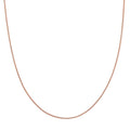 Wheat Chain in 14K Rose Gold Over Sterling Silver 1.73 Grams 20 Inches - Sticky add to cart bar