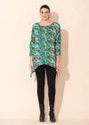 Turquoise & Red