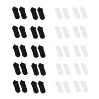 Spoiled Angel 20 Pairs Women's No Show Socks -Fruity (Sizes 4-10)