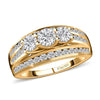 Yellow Gold Over Sterling Silver