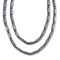 Terahertz 333.50 ctw Barrel and Beaded Necklace 36 Inches