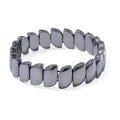 Terahertz Block Stretch Bracelet 175.00 ctw - Sticky add to cart bar