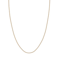 0.8mm Snake Chain Adjustable Necklace in 14K Rose Gold Over Sterling Silver 3.50 Grams 24 Inches