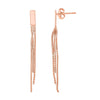 Rose Gold Over Sterling Silver