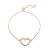 Rose Gold Over Sterling Silver