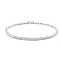 NY Closeout Deal  Diamond 0.40 ctw Bracelet in Sterling Silver (7.50 In) - Sticky add to cart bar