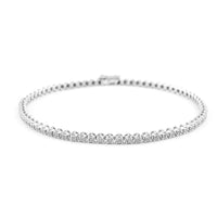 NY Closeout Deal  Diamond 0.40 ctw Bracelet in Sterling Silver (7.50 In)