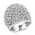 Doorbuster Diamond Ring in Sterling Silver (Size 10.0) (Del. in 7-10 Days) 1.40 ctw - Sticky add to cart bar