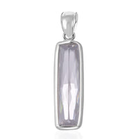 Simulated White Diamond 13.50 ctw Pendant in Sterling Silver