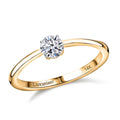 14K Yellow Gold Luxuriant Lab Grown Diamond (VS) Ring (Size 8.0) 0.50 ctw - Sticky add to cart bar