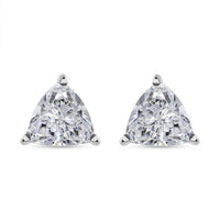 Doorbuster Moissanite 2.20 ctw Solitaire Stud Earrings in 950 Platinum