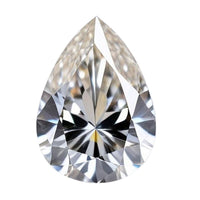 Moissanite (Pear 9x6 mm) 1.30 ctw Loose Gemstone