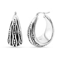 Hoop Earrings in Sterling Silver 12 Grams - Sticky add to cart bar