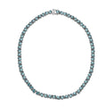 TLV Betroka Blue Apatite Necklace (18 Inches) in Rhodium Over Sterling Silver 29.50 ctw - Sticky add to cart bar