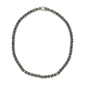 TLV Betroka Blue Apatite Necklace (18 Inches) in Rhodium Over Sterling Silver 29.50 ctw - Sticky add to cart bar