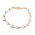 Austrian Crystal Skyline Sparkling Bracelet in Goldtone (8.00 In) - Sticky add to cart bar