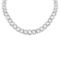Sterling Silver Curb Toggle Clasp Necklace 20 Inches 29.85 Grams - Sticky add to cart bar