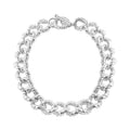 Sterling Silver Toggle Clasp Necklace 20 Inches 97.52 Grams - Sticky add to cart bar