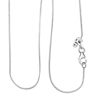 Snake Chain Necklace in Sterling Silver 20 Inches 2.80 Grams