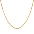 Miami Cuban Chain Necklace in 10K Yellow Gold 22 Inches 6.30 Grams - Sticky add to cart bar