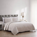 The Nesting Company- Aspen 3 Piece Queen Quilt Set Taupe - Sticky add to cart bar